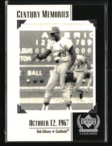 Bob gibson 1999 upper - bob, deck
