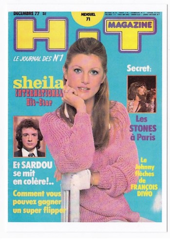 Sheila carte postale - carte,