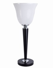 Bois Mazda Lampe noire Lampe