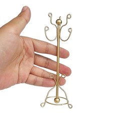 Porte-manteau pour maison de poupée 1:12, modèle porte-vêtements pour