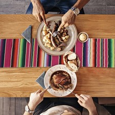  Chemin De Table Mexicain