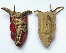 INSIGNE 9° RCP REGIMENT CHASSEURS PARACHUTISTES - AUGIS