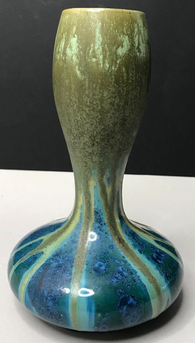 Vase grès cristallisation art - grès,