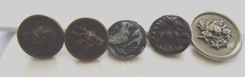 Anciens boutons venerie - anciens,