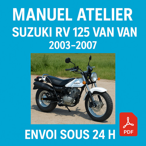 Manuel atelier suzuki 125 - atelier,