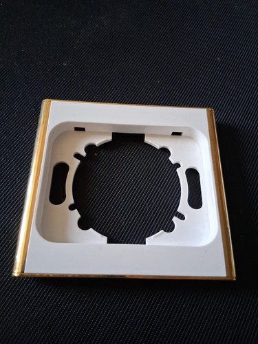 Plaque blanc poste parure - poste,
