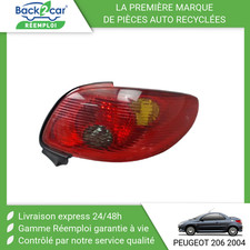 ? FEU ARRIERE DROIT PEUGEOT 206 CC 2P 2000-2007 ➤6351S1 ?