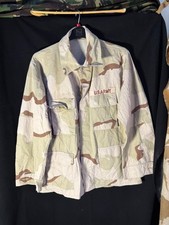 Gulf Guerre Armée Américaine Dcu Camouflé Combat Field Manteau / Blouson - 127cm