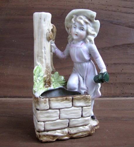 Bouquetière vase fillette en - bouquetière,
