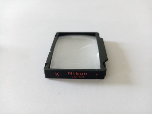 Verre visee pour - verre, nikon