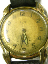 ?? ELIX MONTRE POIGNET HOMME FEMME MOUVEMENT MECANIQUE WATCH VINTAGE