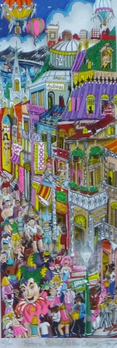 Charles fazzino retour - charles,