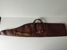 Etui à fusil marron avec bandoulière
