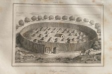 Gravure etats unis 1840 - gravure, "