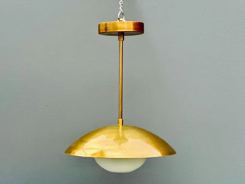 Suspension moderne laiton - suspension,
