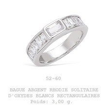 Bague T54 Solitaire de Diamant