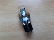 27 (Triode) MESH TUBE LAMPE TSF Testé 7,1/5,2ma  1/0,9ma/V (Métrix U61B)