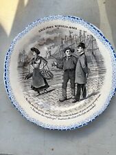 ASSIETTE CHOISY LE ROI GALÉJADES MARSEILLAISES N° VI