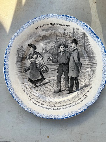 Assiette choisy roi - assiette,