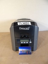 Datacard CD815 Direct to Card ID Card Printer USB LAN - 7 CARTES - TESTÉ OK