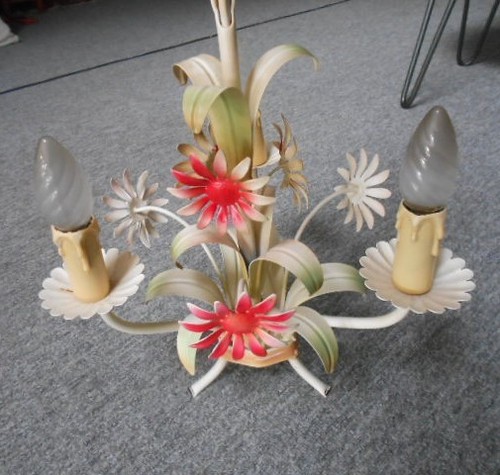 Chandelier lustre vintage - chandelier, en