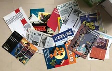 Lot catalogues BD et divers