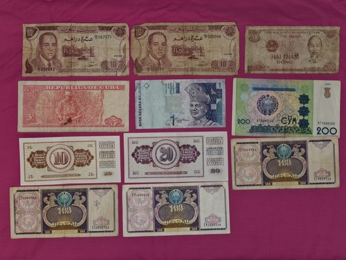 Billets banque ouzbekistan - billets,