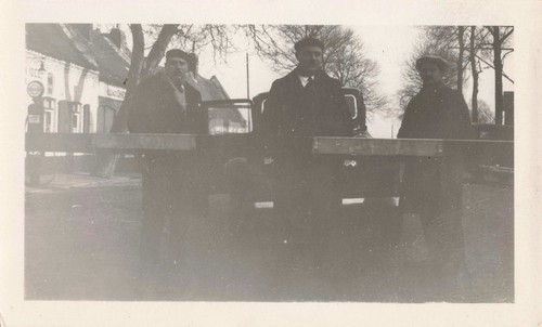 Ancienne photographie trio - ancienne,