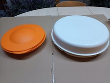 TUPPERWARE LOT DE 2 PLATEAUX RECEPTION APERITIF PEU SERVI