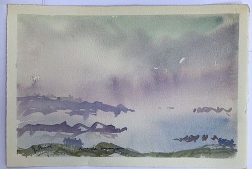 Tableau peinture aquarelle - tableau,
