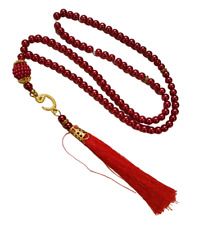 Tasbih Chapelet Islam Musulman 99 perles Bordeau Rouge Misbaha Dhikr sebha sabha