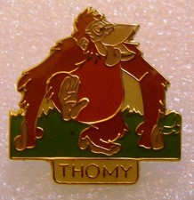 pin's DISNEY KING LOUIE JUNGLE BOOK THOMY vintage pin