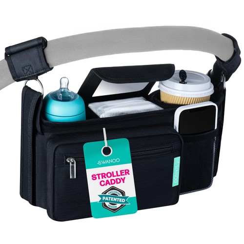 Stroller caddy organizer with - stroller,