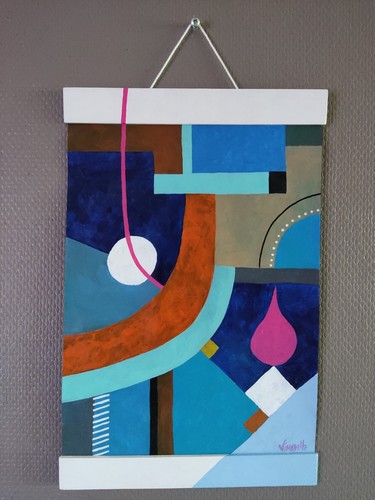 Peinture abstraite dynamo - dynamo,