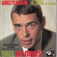 JACQUES BREL - FR EP - AMSTERDAM + 3
