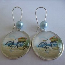 boucles d'oreilles bronze