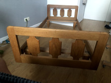 Lit une place  chêne fmassif