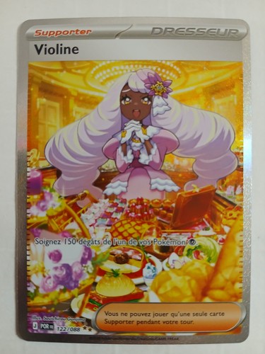Carte pokemon violine - carte, dresseur