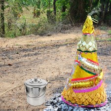  Seau à brûler, incinérateur d'argent, seau à papier, seau à combustion