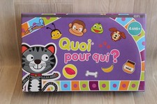 Jeu de sociétés éducatif pour enfants à partir de 4 ans - Quoi pour qui? Gifi