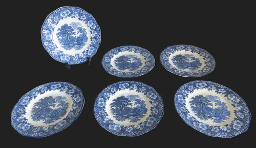 Assiette plate woodland enoch - plate,