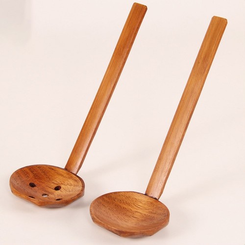 Cuillère soupe bois - cuillère,