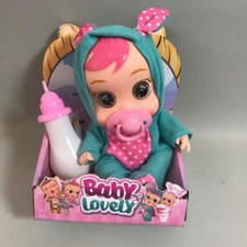 Baby Lovely Poupée Qui Pleure Poupon Bébé Interactif lala