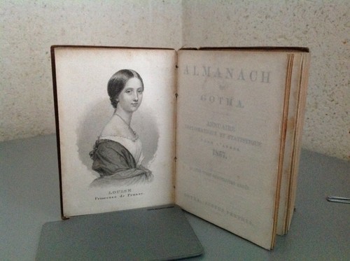 Almanach gotha 1857 - gotha ,