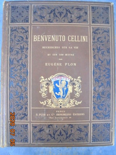 Benvenuto cellini orfévre - cellini,