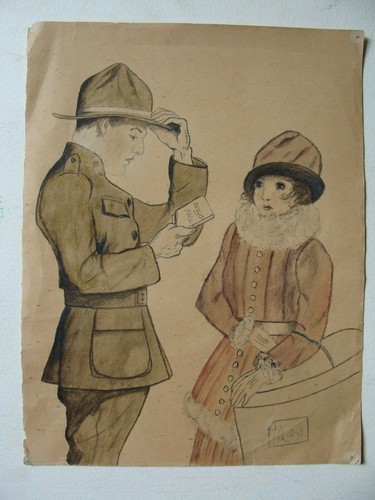 Dessin ancien moderne - ancien,