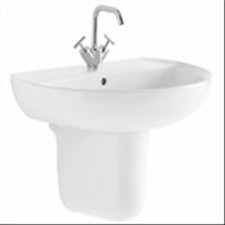 DEMI-COLONNE LAVABO BLANC