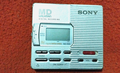 Lecteur minidisc portable - de,
