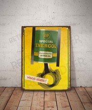 Plaque métal vintage Bp