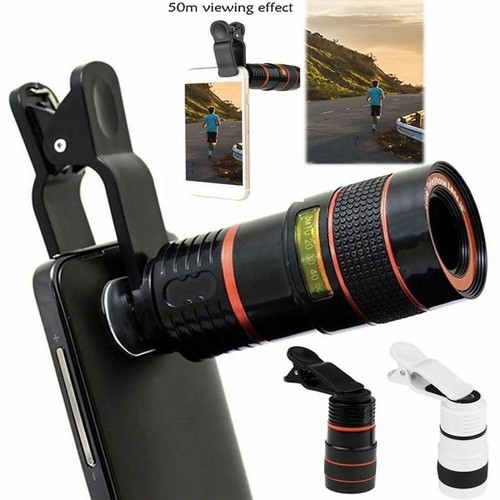 Clip optical zoom - on,